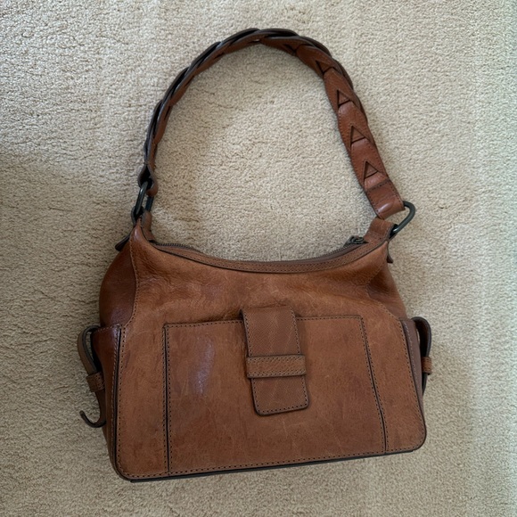 Banana Republic Bags Vintage Banana Republic Brown Leather Hobo Purse Y2k Shoulder Bag